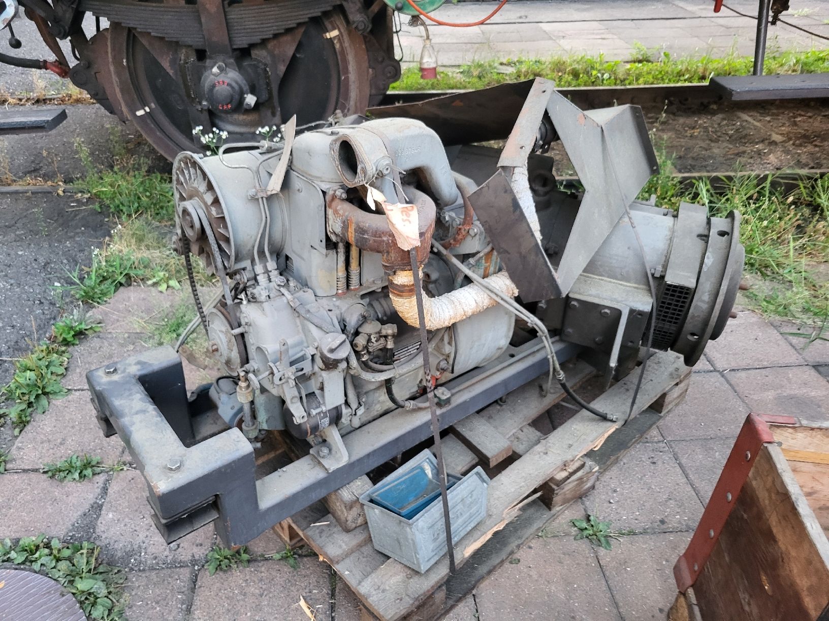 Générateurs de courant: Generator Deutz – Défectueux à Schwarzenburg par Dampfer93 5