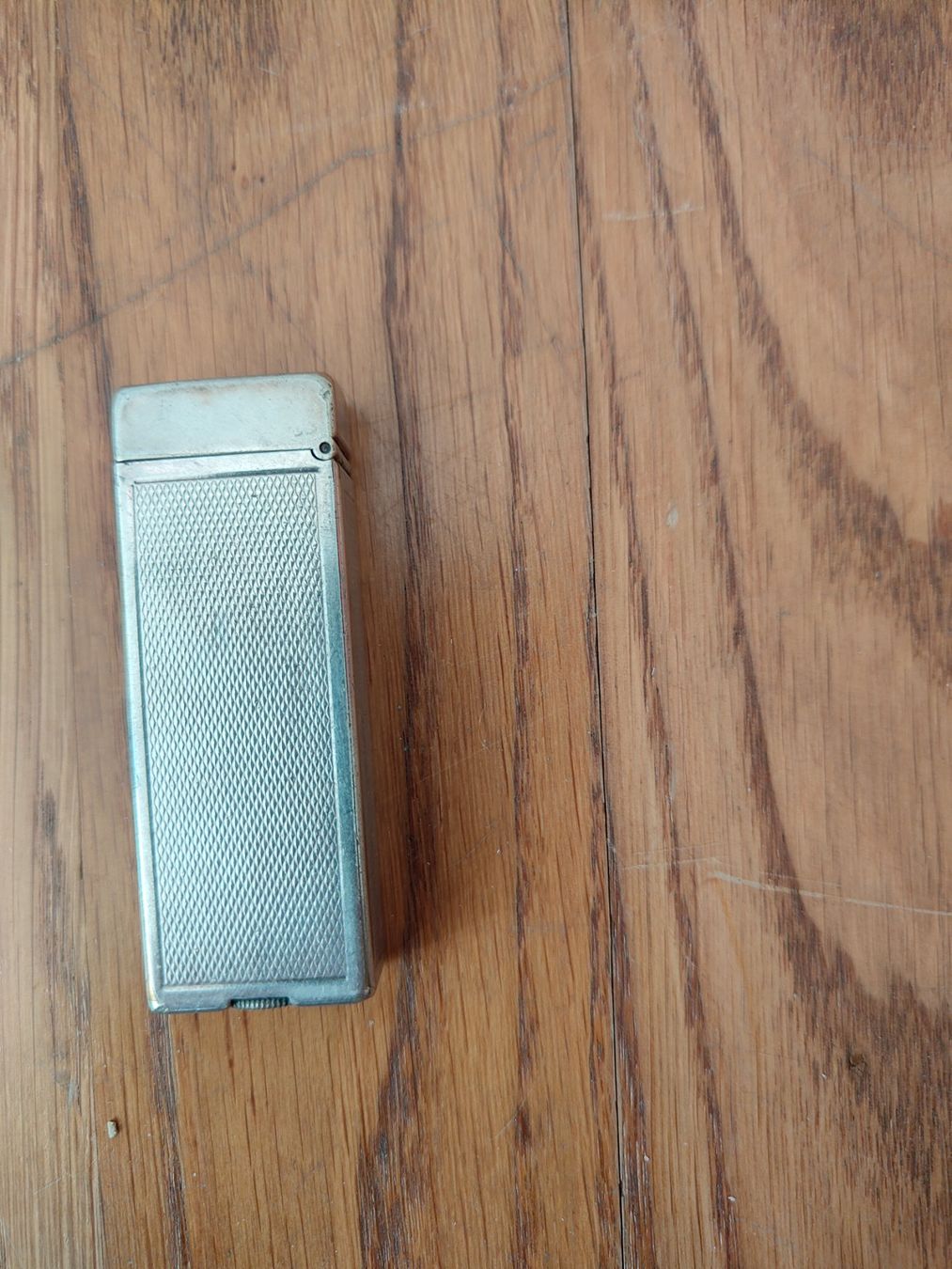 Dunhill Accendini: Vintage Dunhill Feuerzeug, M.E. Initialen – Usato da Olten venduto da Mezopotamya 1