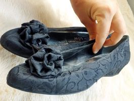STUART WEITZMAN FOR LÖW BALLERINAS PUMPS 36 SCHUHE  LEDER