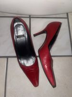 Damen Schuhe rot Stuart Weitzman Grösse 39 Leder gebraucht