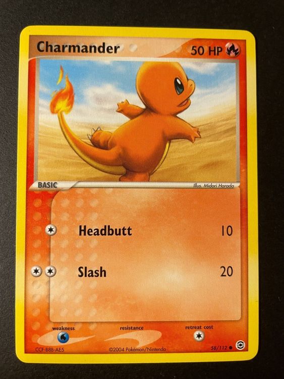 Charmander 58/112 EX Fire Red Leaf (Gebraucht) in Zürich für CHF 3 ...
