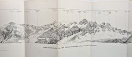 Uralt-Panorama: TICINO: Campo-Tencia-Gruppe (1900 ??)