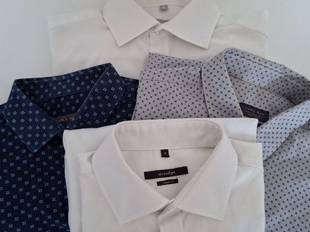 Lot de 4 chemises homme taille M – Zara Man, Maddison & Seve