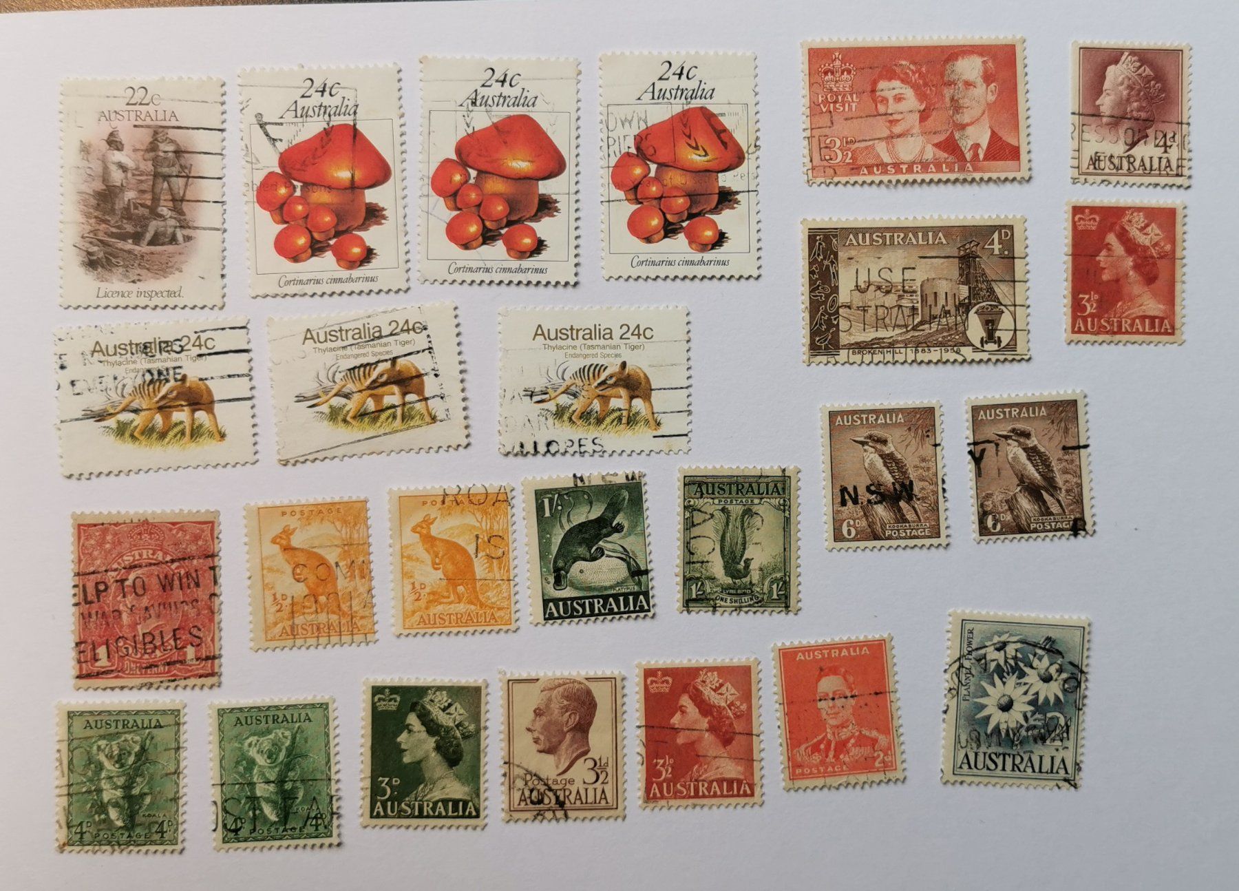 Tous les timbres: Australien – D'occasion à Aadorf par Chnorli-Furz