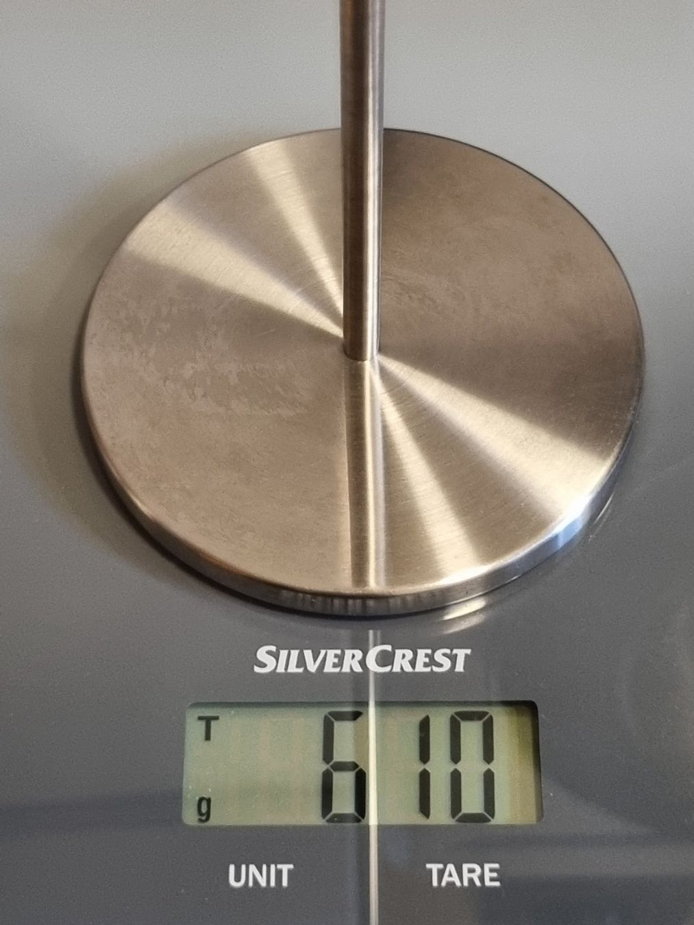 Portacandele: Hoher Kerzenständer Gold/Silber 38 cm – Usato da Scharnachtal venduto da devin03 5
