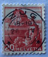 Nr.215 mit Vollstempel Zug