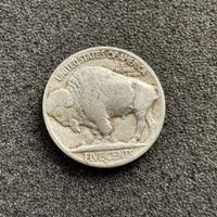 5  Cent USA Büffel 1936