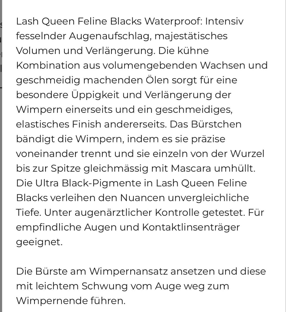 Make-up: HR LASH QUEEN MASCARA NEU – Nuovo e nell'imballaggio originale da Brunnen venduto da Eldra 2