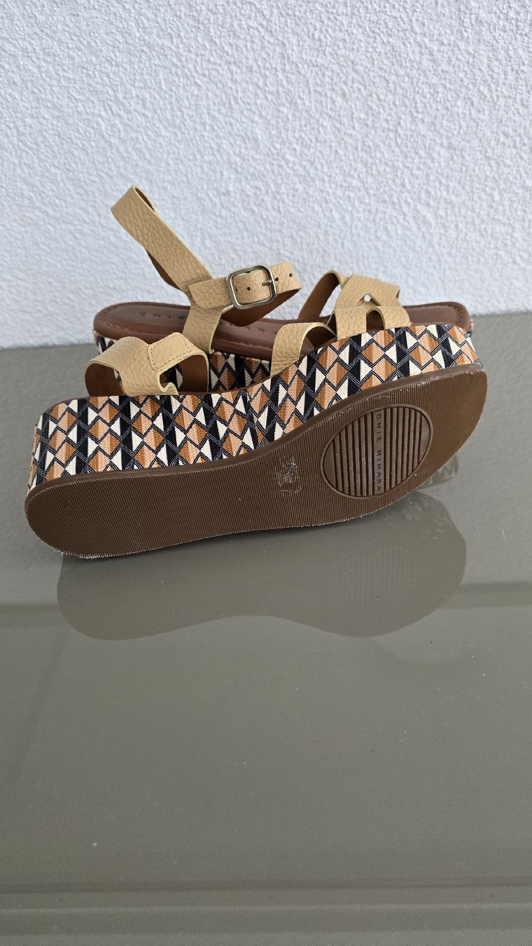 Chie Mihara Scarpe da donna: Blocksandale Chie Mihara 36.5 braun/bunt Leder – Nuovo e nell'imballaggio originale da Untereggen venduto da cla_kb2w 3