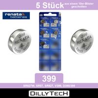 Renata 399 SR927W Knopfzellenbatterie - 5 Stk.
