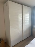 IKEA PAX Schiebetüren Hochglanz weiss 200 × 236 cm
