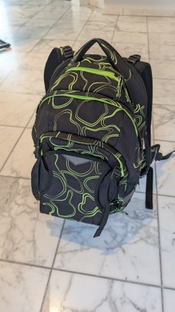 SATCH Match - Schulrucksack - green supreme