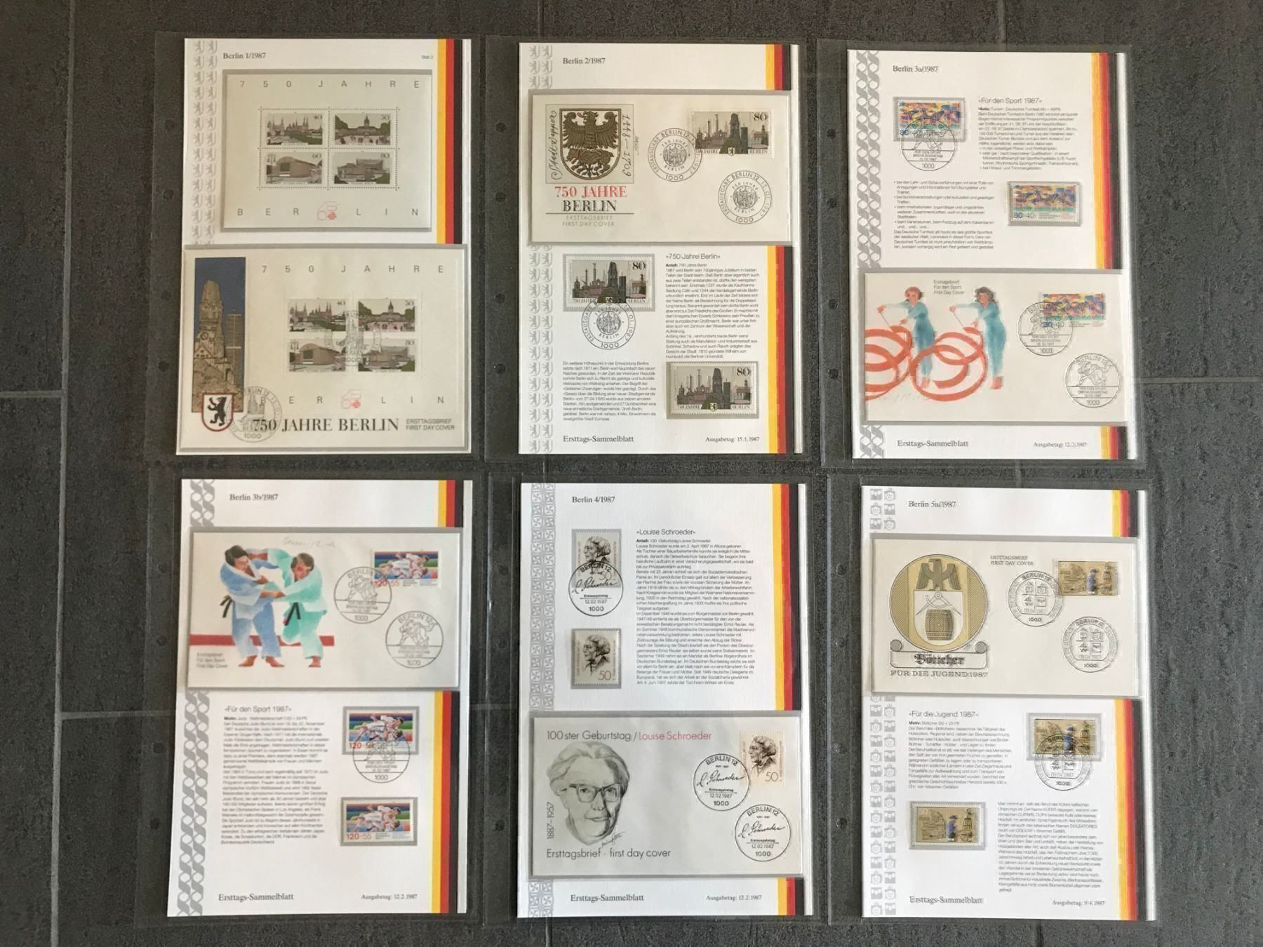 Alben: Briefmarken-Album "Berlin" Nr. 4/6 – Gebraucht aus Rain von SRIC01 5