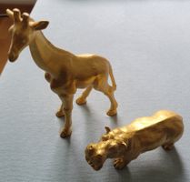 Giraffe und Nilpferd von Kitschi