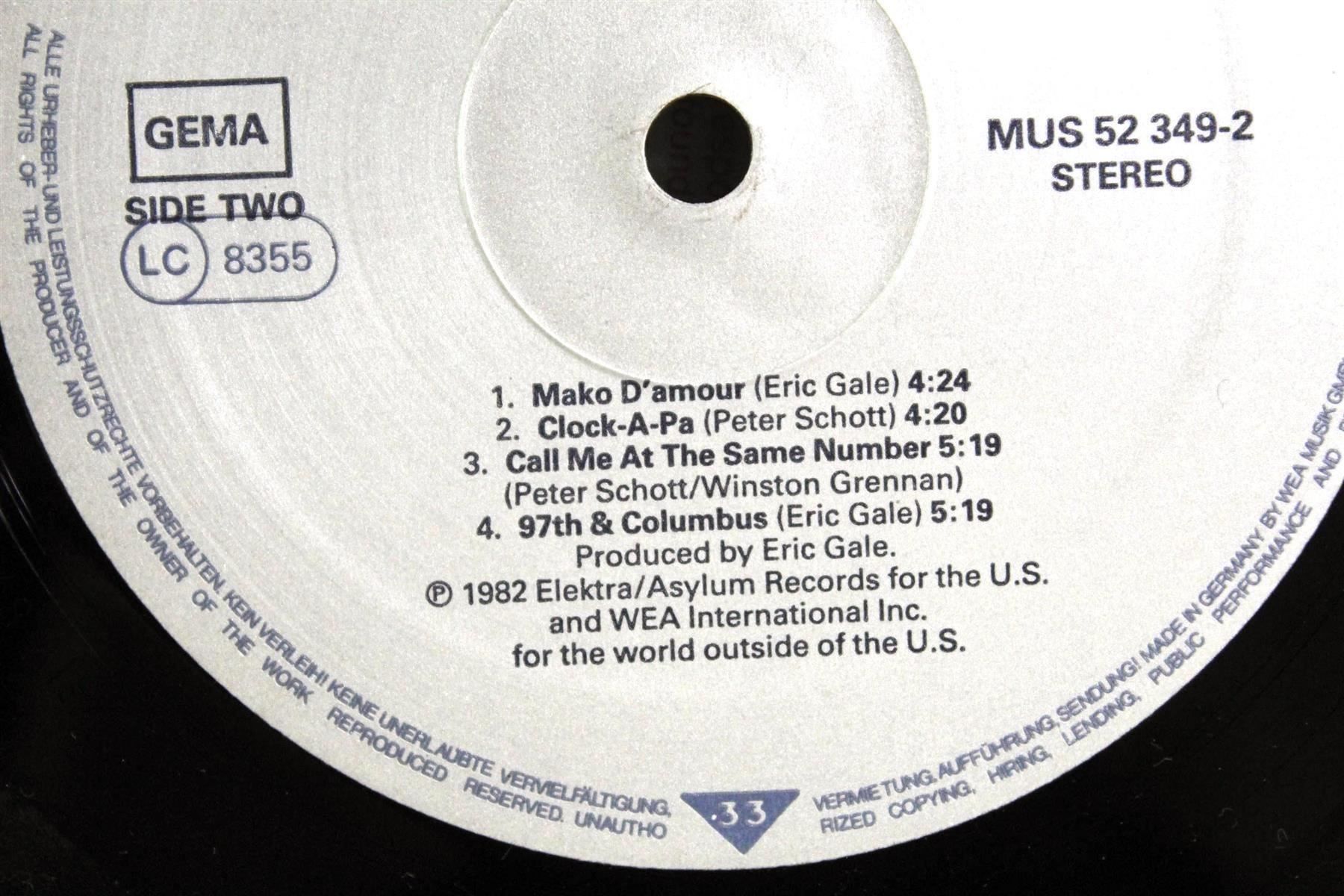Dischi in vinile: ERIC GALE: Blue Horizon – Usato da Bern venduto da kultiges 7