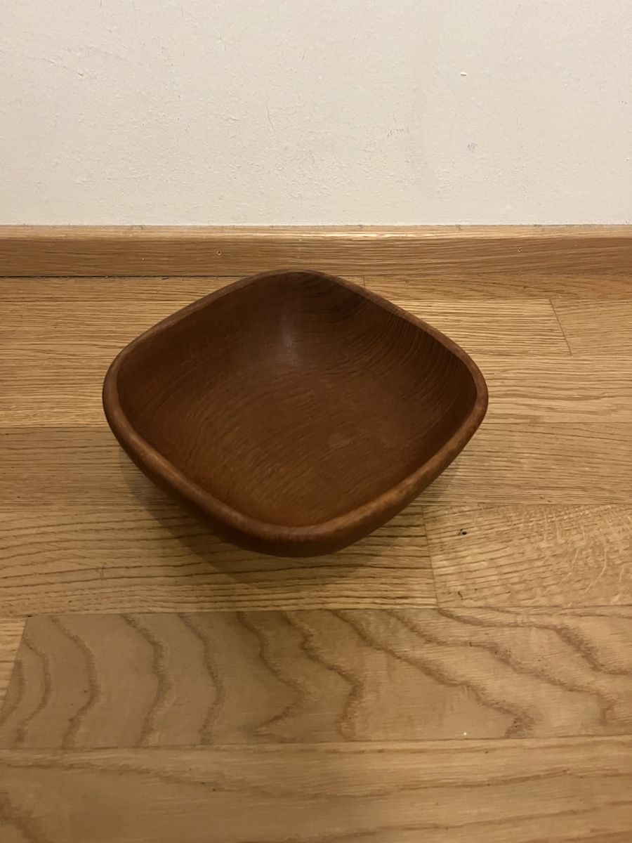 Ciotole: Vintage Teak Schale Danish Design nummeriert – Usato da Zürich venduto da bretxo 2
