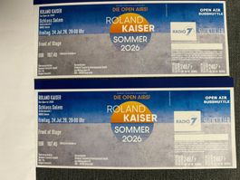 Roland Kaiser Open Air Schloss Salem 2 Tickets