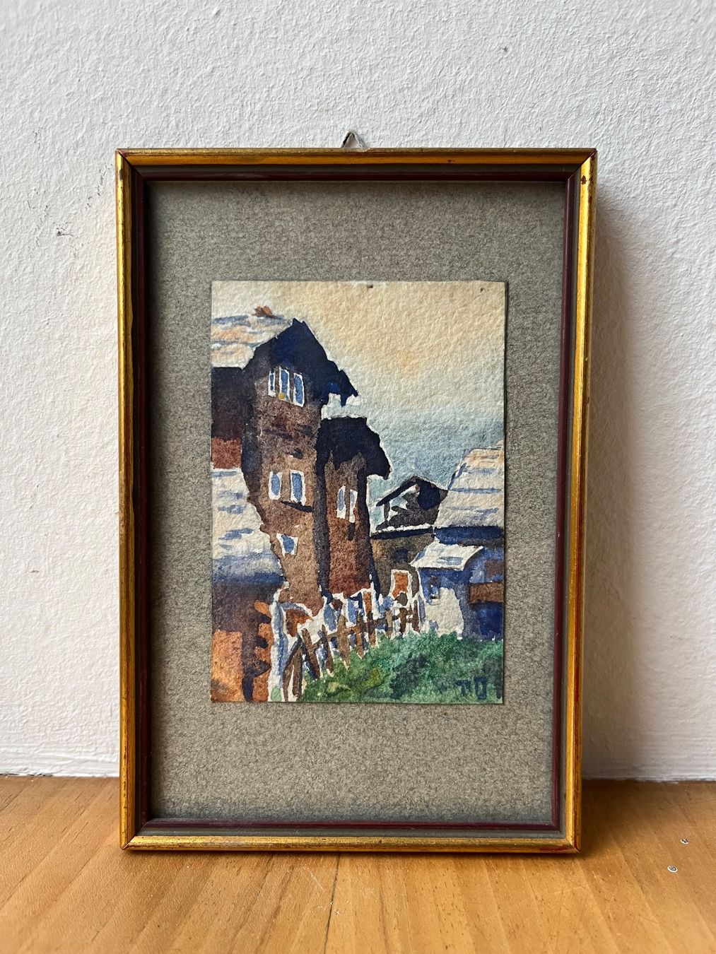 Foto & Immagini: Aquarell Bilder (Initialen PD, 1923) – Usato da Zürich venduto da beardedprophet 5