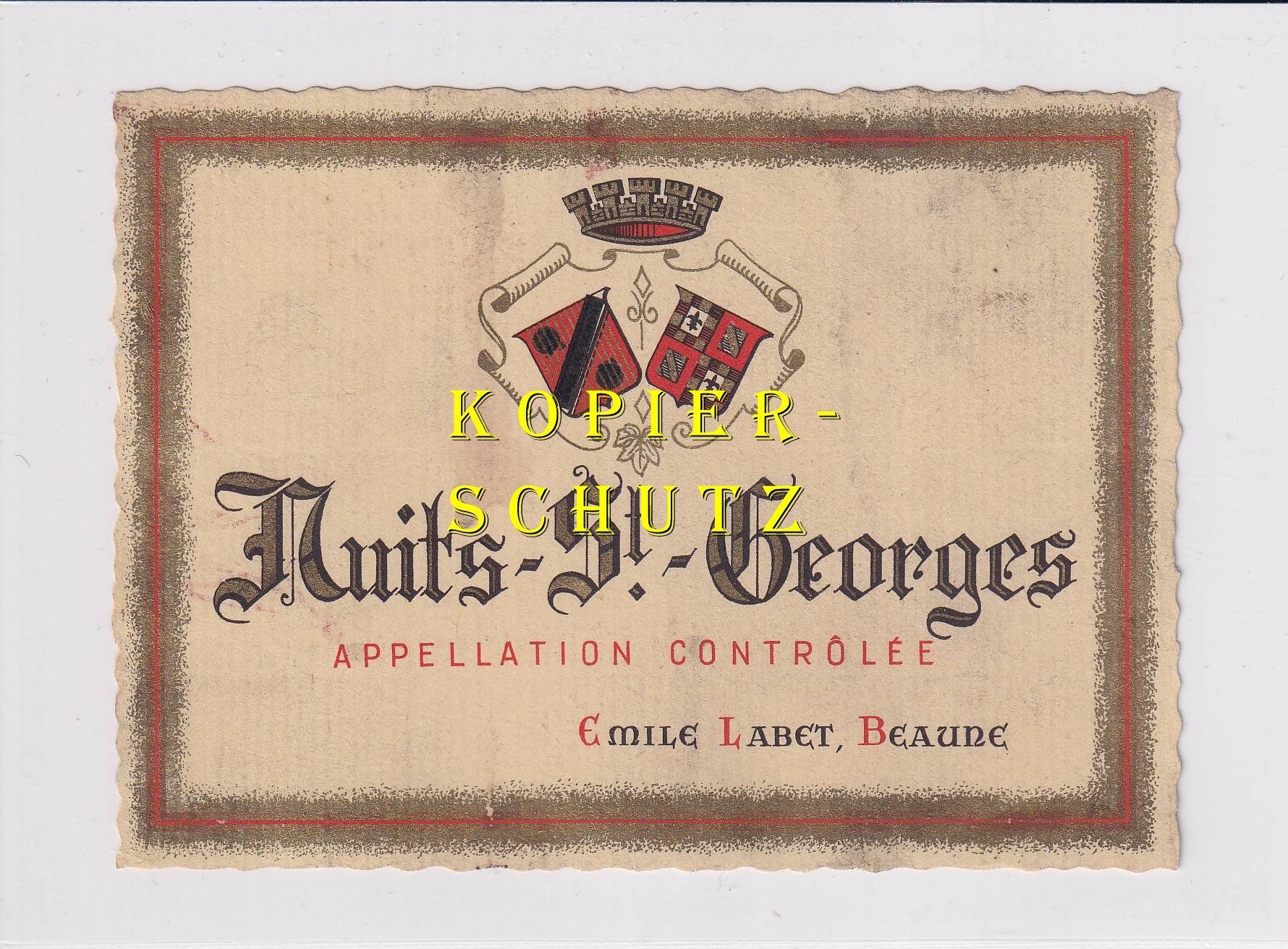 Papiere: Etikette - Nuits-St.-Georges – Gebraucht aus Hombrechtikon von Rudolf07