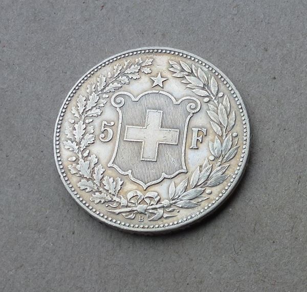 Tutti le monete: ++ 5.- Franken 1907 – Usato da Walkringen venduto da Casablanca777 1