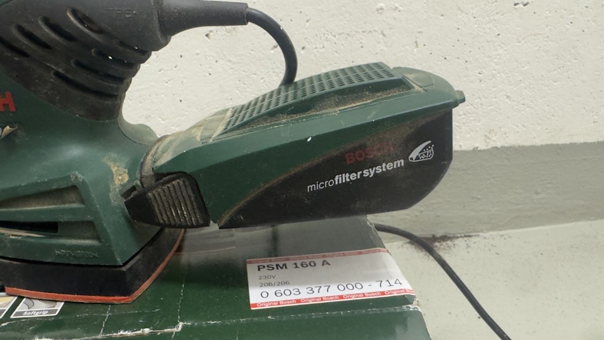 Bosch Schleifen & Polieren: Bosch PSM 160 A Multischleifer 160W mit Microfilter – Gebraucht aus Adliswil von 19Sokol86 2