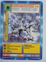 DIGIMON " Garurumon Jd-06 " 1ère édition 1999 comme neuve