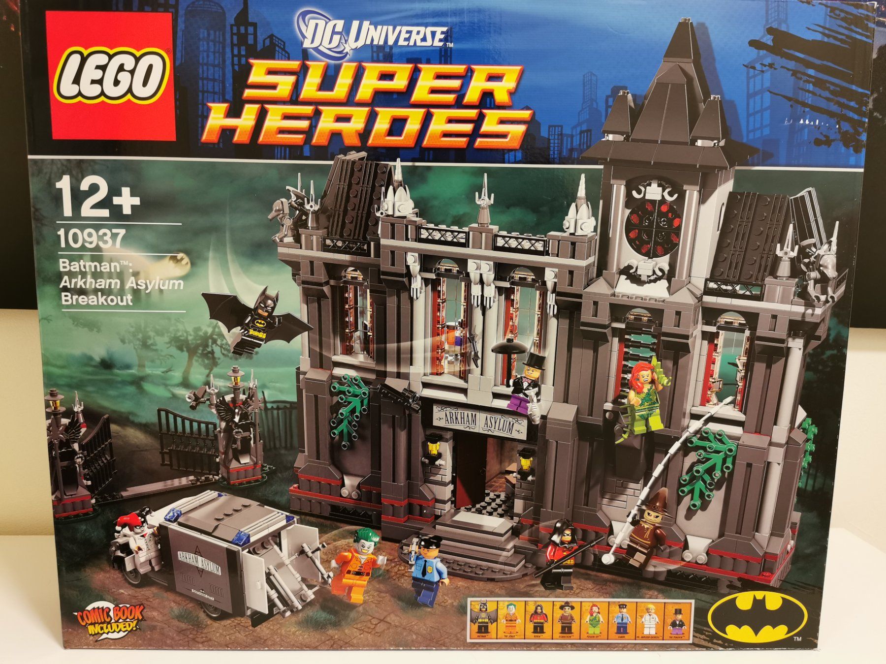 Lego 10937 Batman Arkham Asylum Breakout Super Heroes (Neu (gemäss ...