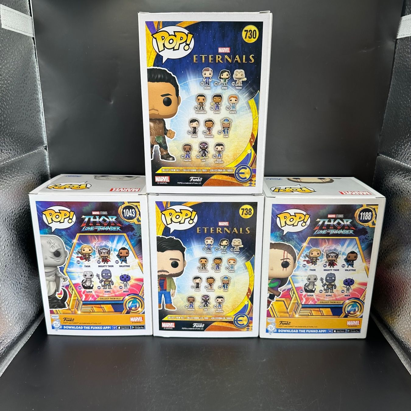 Funko Statuette: Funko Pop! Marvel 4Stk Sammlung – Usato da Düdingen venduto da Nerdworld 1