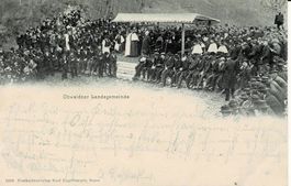 Obwaldner LANDSGEMEINDE Sarnen OW gel. 1908!