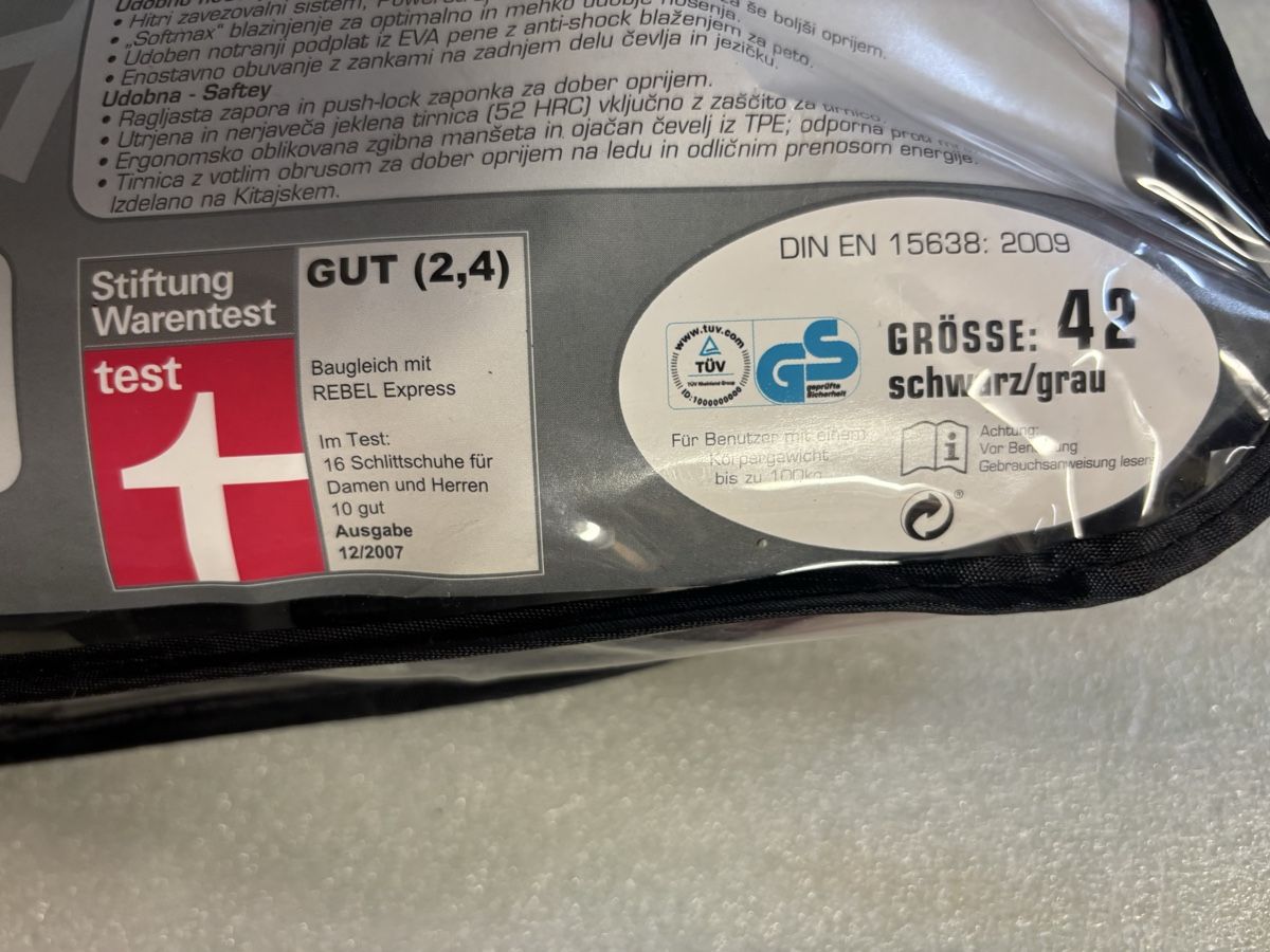 Pattini da ghiaccio: Schlittschuhe gr.42 Neu – Nuovo (secondo la descrizione) da Zug venduto da Biki72 5