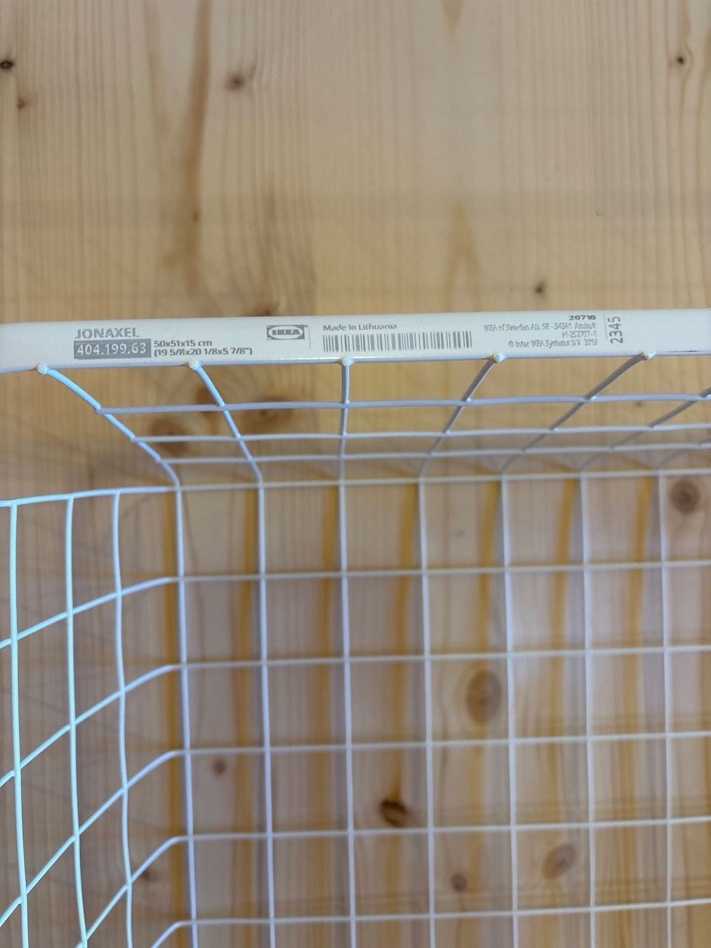 Ikea Altro per la casa: 2 Stück - IKEA JONAXEL Drahtkorb Neuwertig – Usato da Alten venduto da AuntiesAtticFinds 2