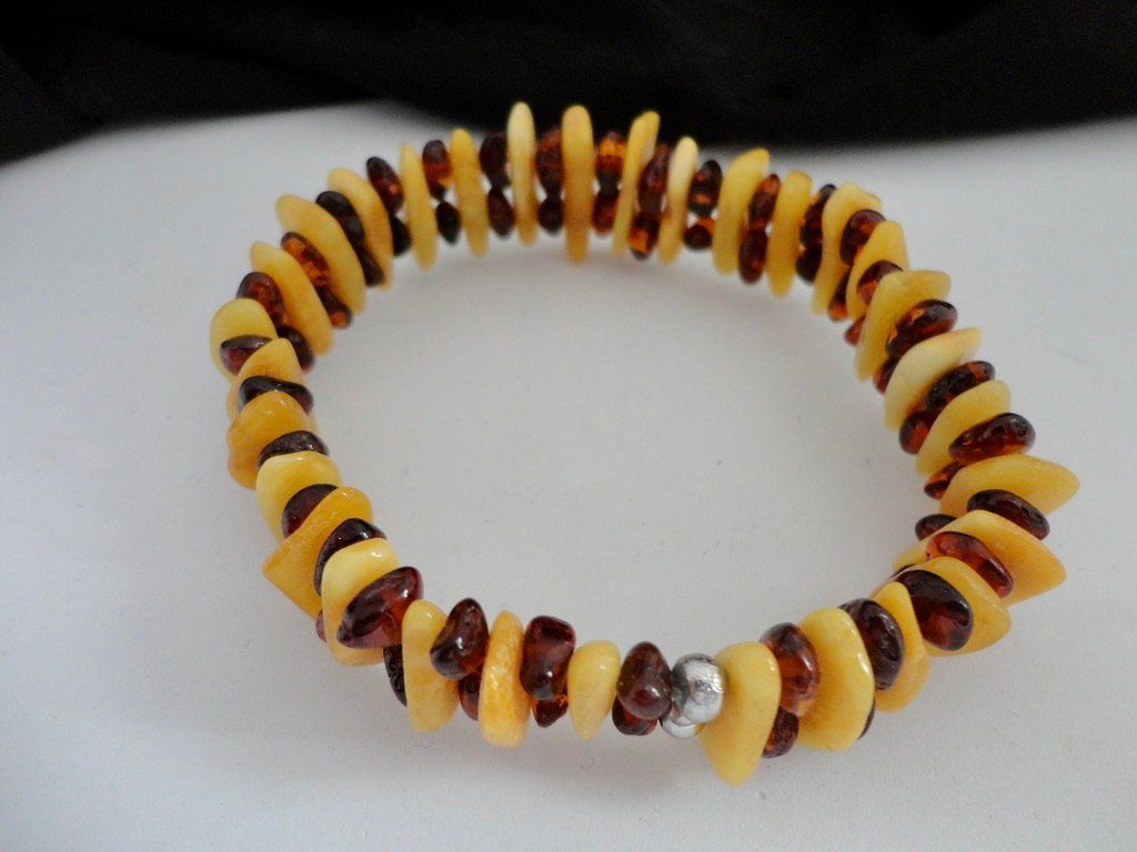 Armbänder & -reifen: Bernstein Amber/Ambre echt Armband – Neu (gemäss Beschreibung) aus Biberist von tl-schmuck