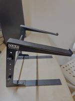 Laptop Ständer, Breite 35cm, Höhe 30cm, Schwarz.