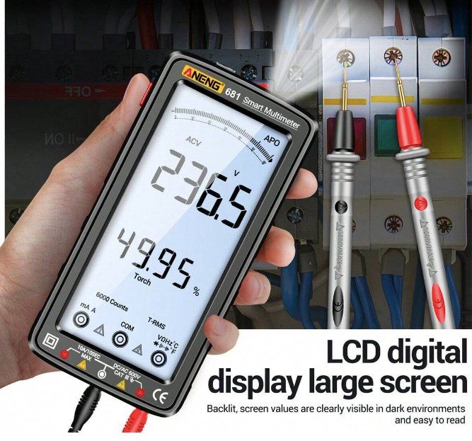 Misurare: Pro Smart LCD Digitale Multimeter – Nuovo e nell'imballaggio originale da Châtelaine venduto da topshop.switzerland 8