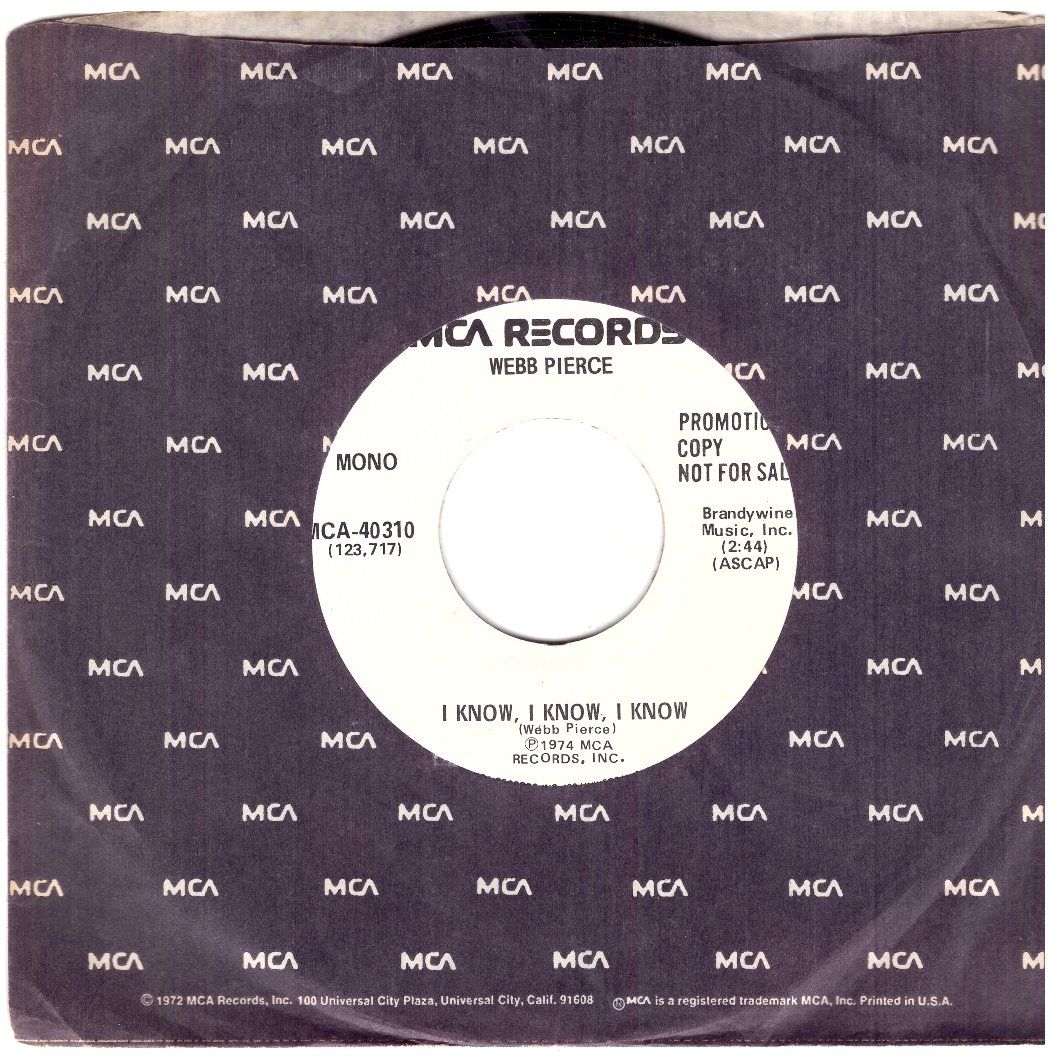 Schallplatten: WEBB PIERCE – Gebraucht aus Bassersdorf von house-of-vinyl