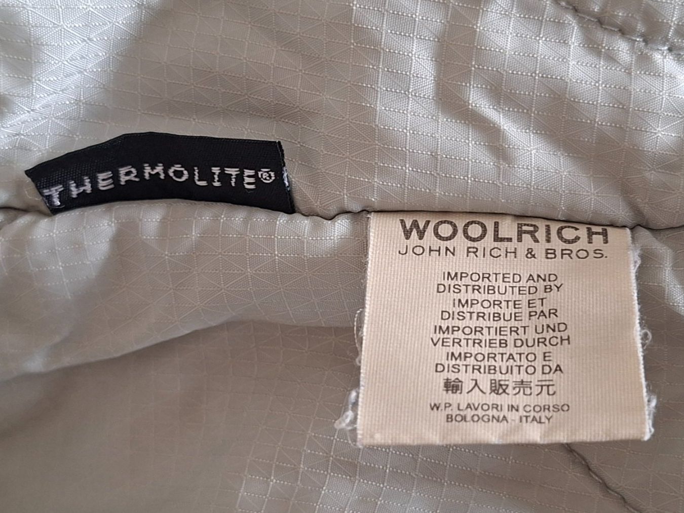 Woolrich Giacche: Uebergangsjacke Woolrich Gr.M Beige – Usato da Gattikon venduto da jeansgli 7