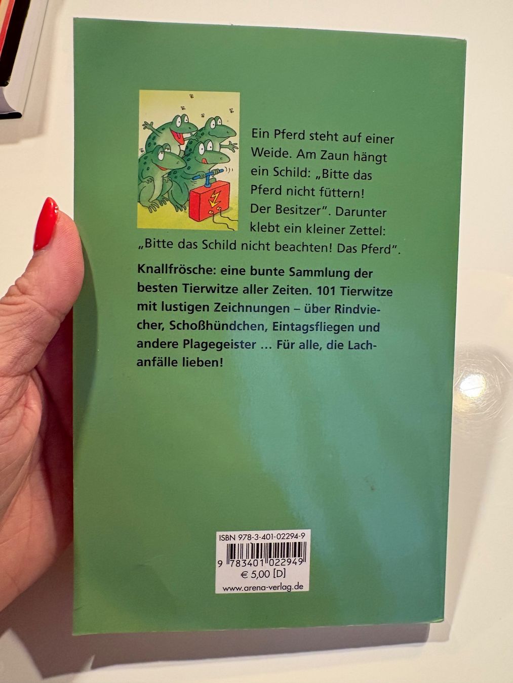 Libri: Buch Knullfrösche Erhard Dietl – Usato da Basel venduto da Tierschutz-Flohmi 1