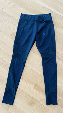 Puma Sportleggins Damen Gr. M schwarz Netzstoff