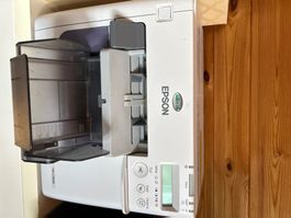 Epson Etikettendrucker TM-C3500 mit viel Zubehör