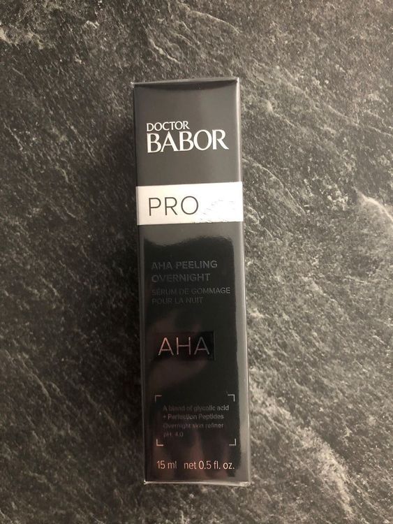 babor overnight peeling