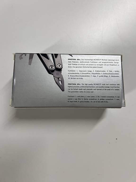 Alle Werkzeuge: Richartz Protool 20+ Multitool mit Bit-Set und Tasche – Neu und originalverpackt aus Zürich von Pfeifer.s 3