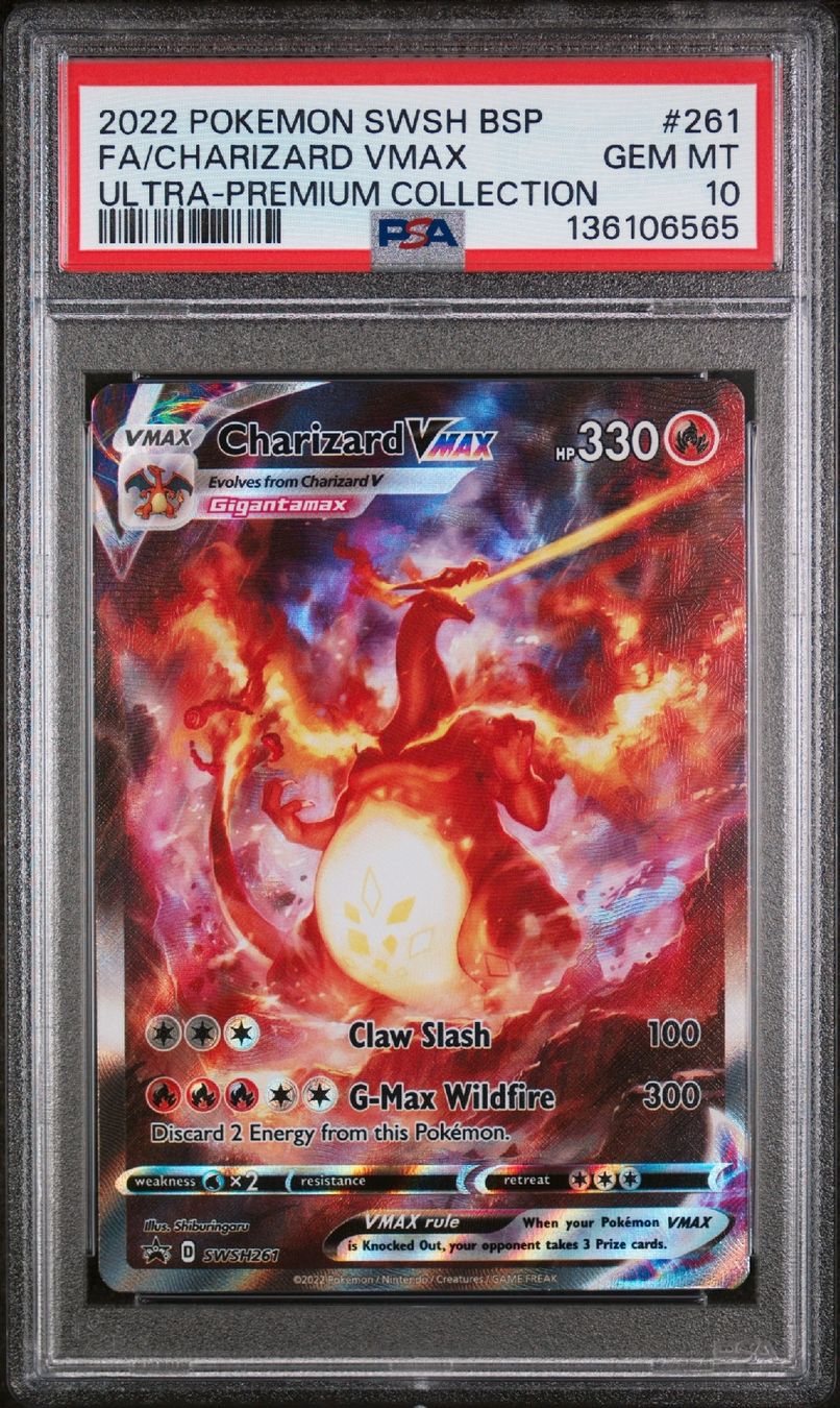Pokémon Sammelbilder & Trading cards: Pokemon Charizard VMAX 151 PSA10 – Neu (gemäss Beschreibung) aus Muri b. Bern von PokemonPSAKarten
