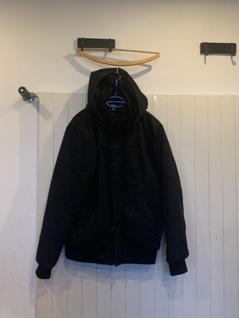 FSBN Herren Jacke schwarz mit Kapuze Grösse L gebraucht