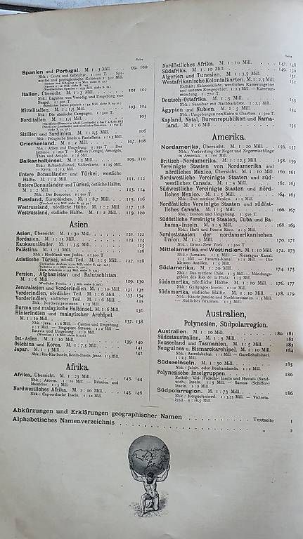 Libri: Andrees Handatlas 1899 – Usato da Sarnen venduto da monfur 3