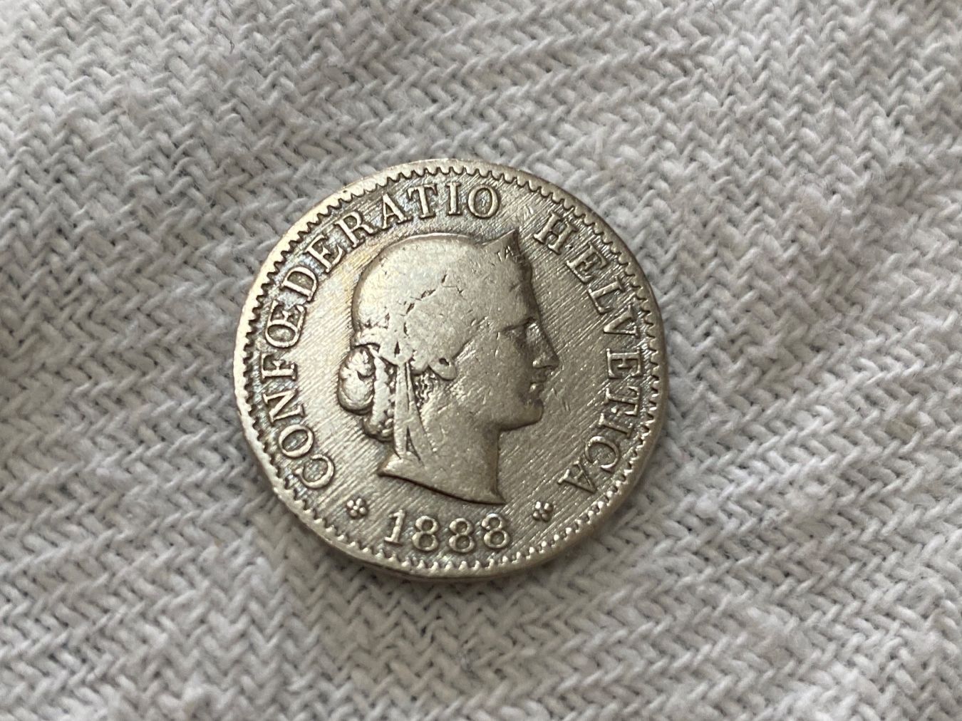 Toutes les monnaies: 5 centimes/rappen 1888 – D'occasion à Nyon par Ilmi09