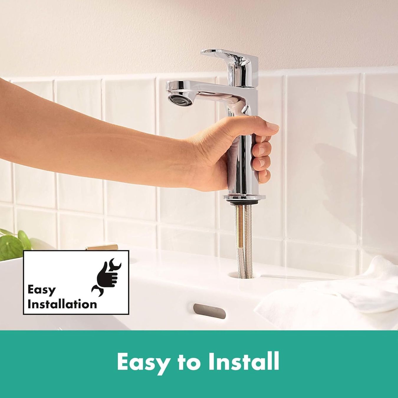 Hansgrohe Rubinetteria: Hansgrohe Rebris S Waschtischmischer – Nuovo e nell'imballaggio originale da Bottighofen venduto da zaap 6