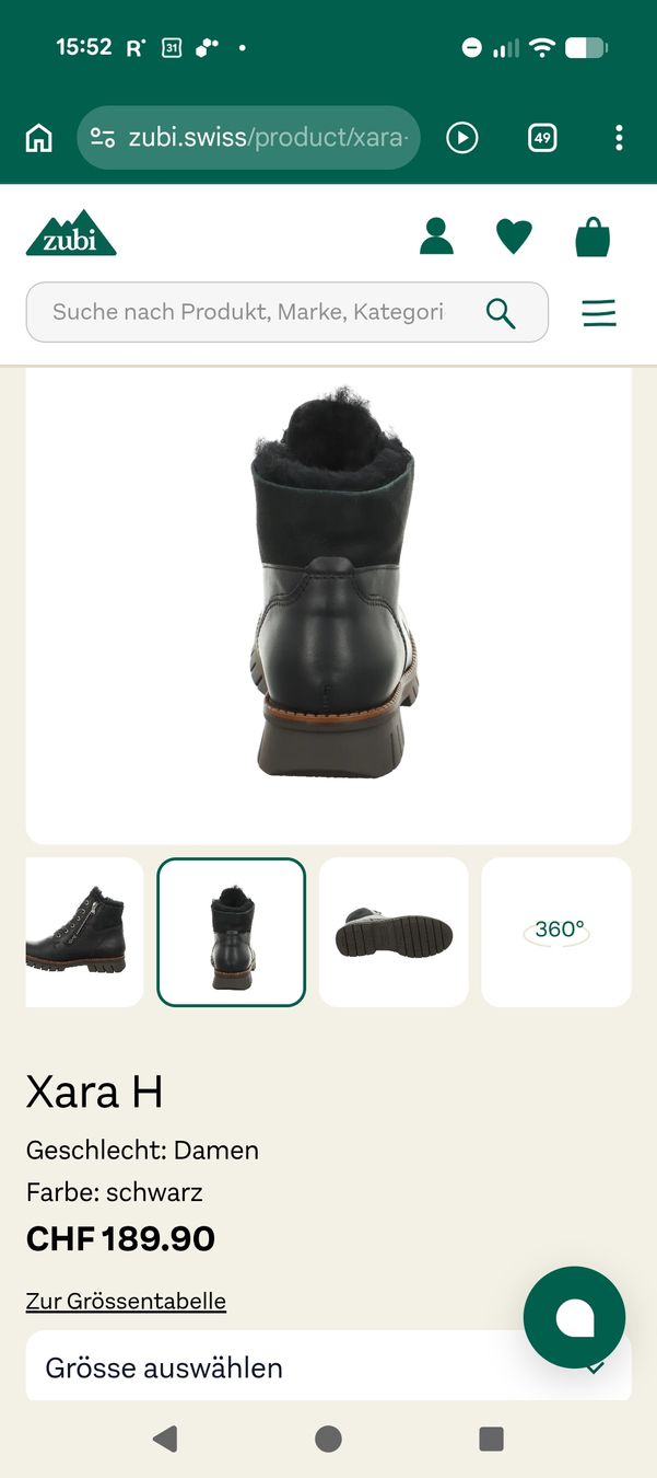 Damenschuhe: Waldläufer Stiefel Grösse 37 – Neu (gemäss Beschreibung) aus Eschenbach SG von SanFranciscoCalifornia 1