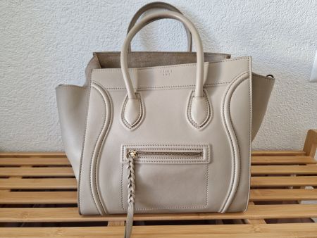 Céline Paris Tasche Phantom Luggage Tote Beige/Taupe