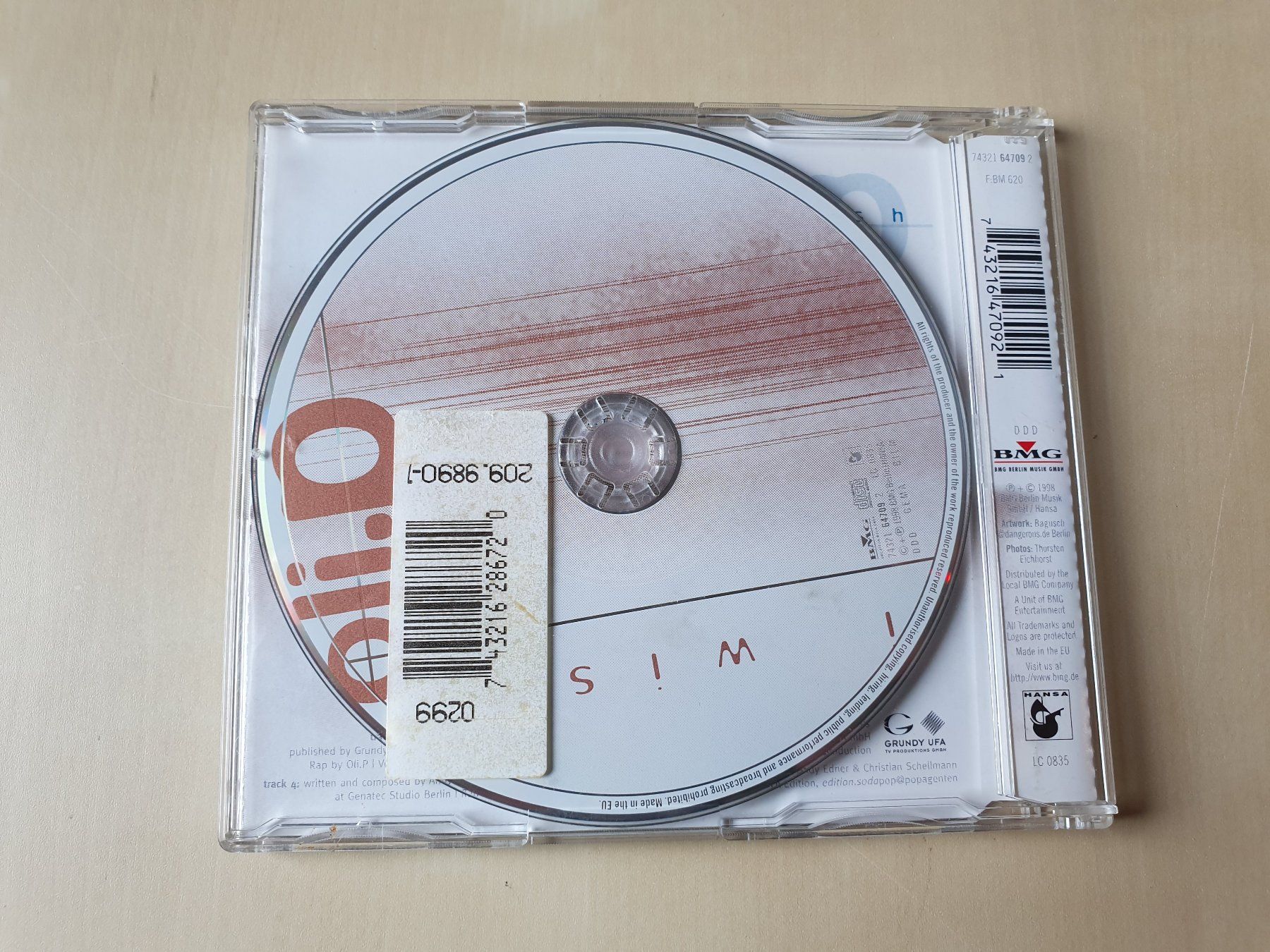 CDs: Oli P. i wish – Gebraucht aus Stansstad von collectorsshop 1