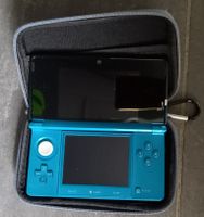Nintendo 3DS Konsole blau mit Tasche und 6 Spielen